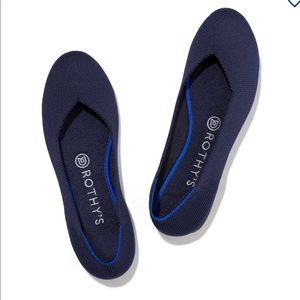 NAVY Rothy Flats